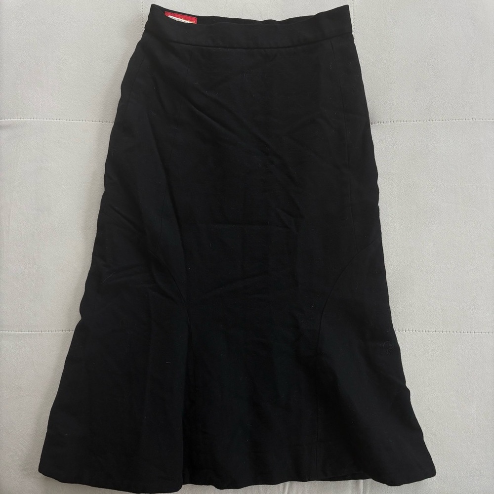 Vintage Vivienne Westwood Black Midi Skirt